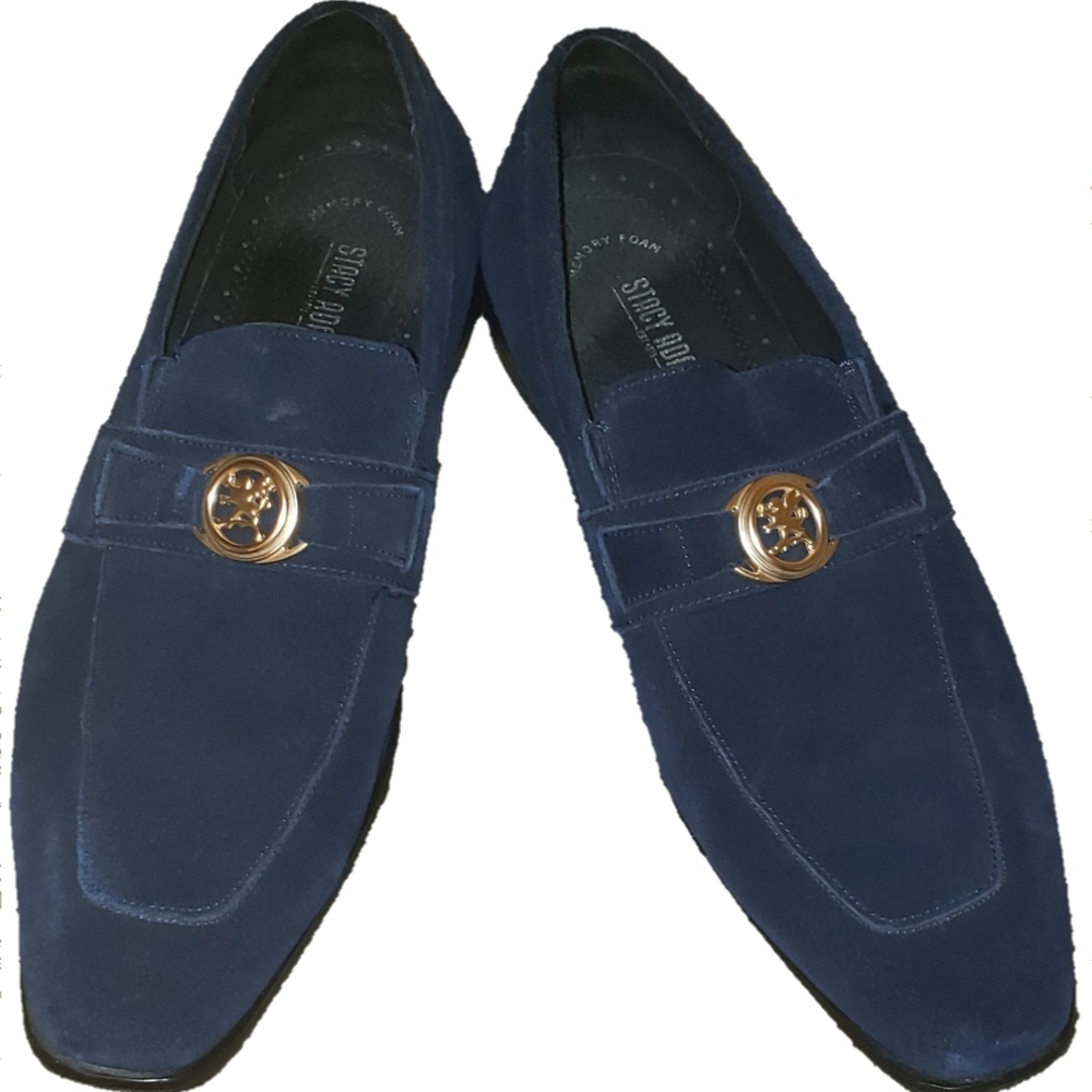 Mens Stacy Adams suede dress shoes